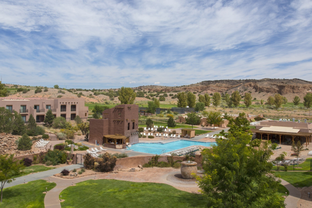 Hyatt Regency Tamaya Resort & Spa, located on 500 acres of the Santa Ana Pueblo between Albuquerque and Santa Fe, turns 25 this year. To commemorate the anniversary, the resort launched the Tamaya Silver Package for fall stays, available Sept. 2 through Dec. 31, 2026.