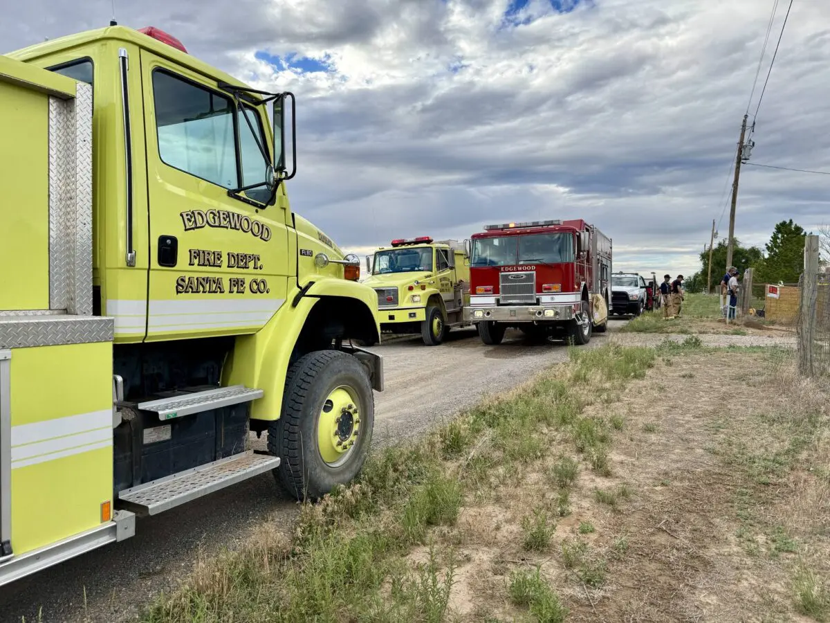 Firefighters from Santa Fe County