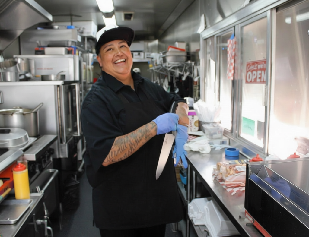 Chef Marie Yniguez (Photo by Sara Atencio-Gonzales)