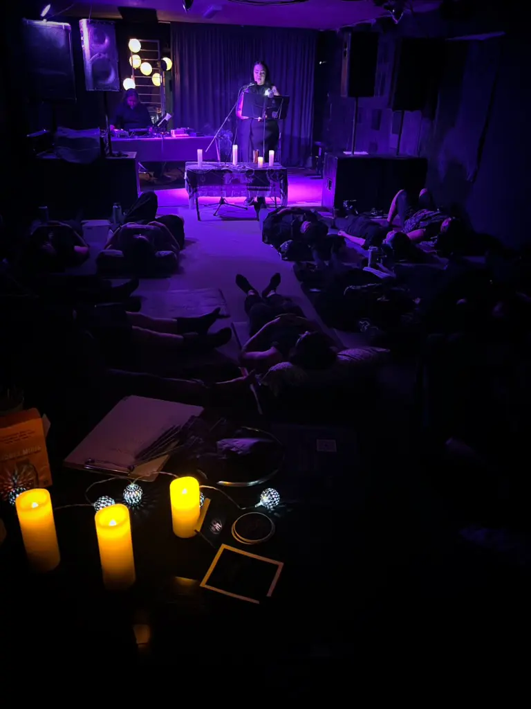 A sound bath with the Dark Ambient Sound Bath (Courtesy of Dark Ambient Sound Bath)