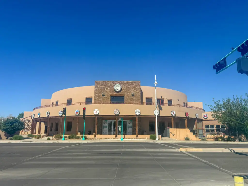 Indian Pueblo Cultural Center on 12th Street in Albuquerque