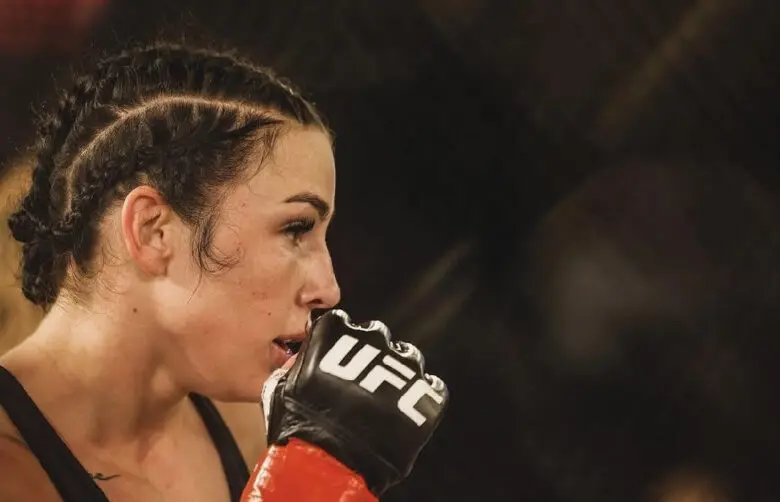 Lydia Warren during a fight