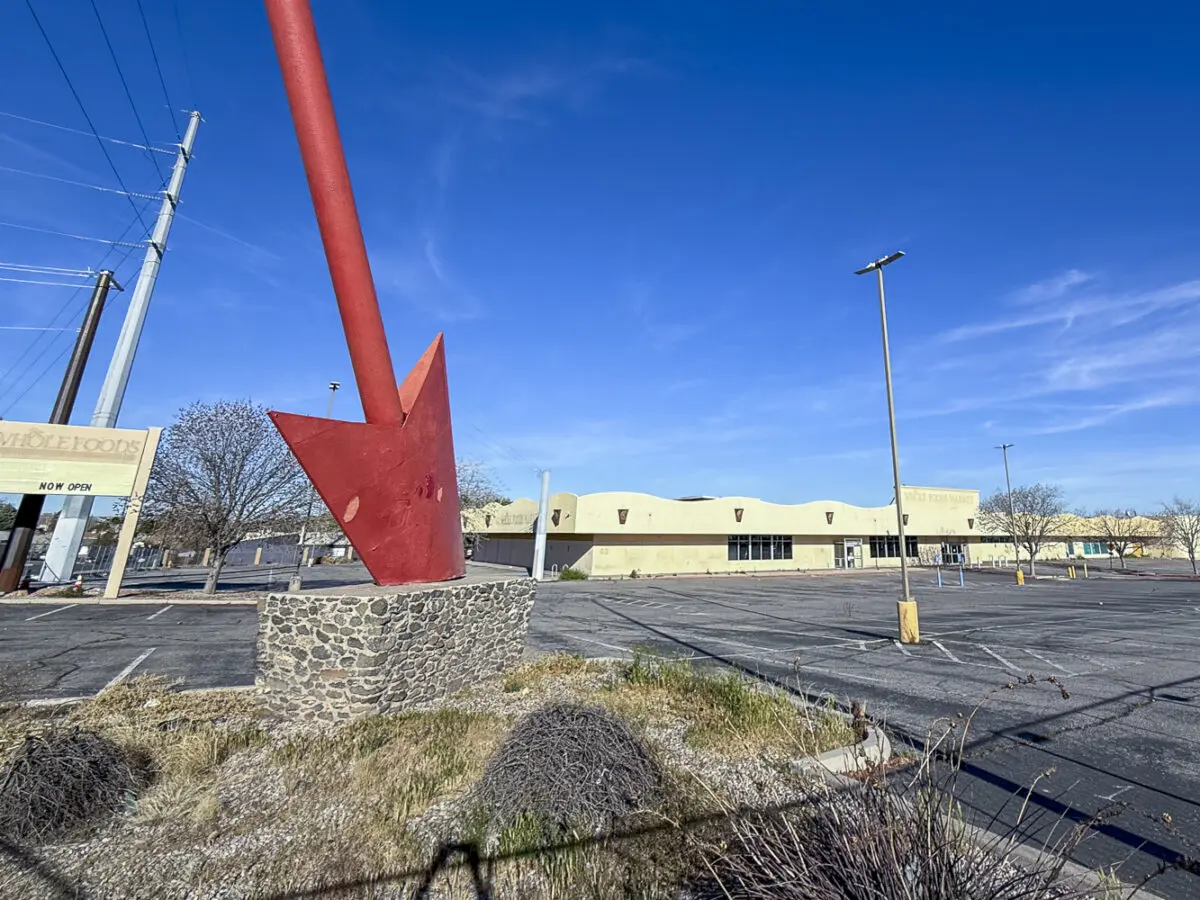 Pictured is the proposed site for a new Maverick gas station on the corner of Indian School and Carlisle. This was the former site of a Whole Foods Supermarket.