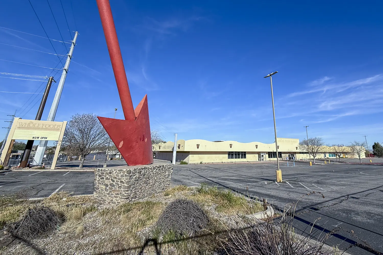 Pictured is the proposed site for a new Maverick gas station on the corner of Indian School and Carlisle. This was the former site of a Whole Foods Supermarket.
