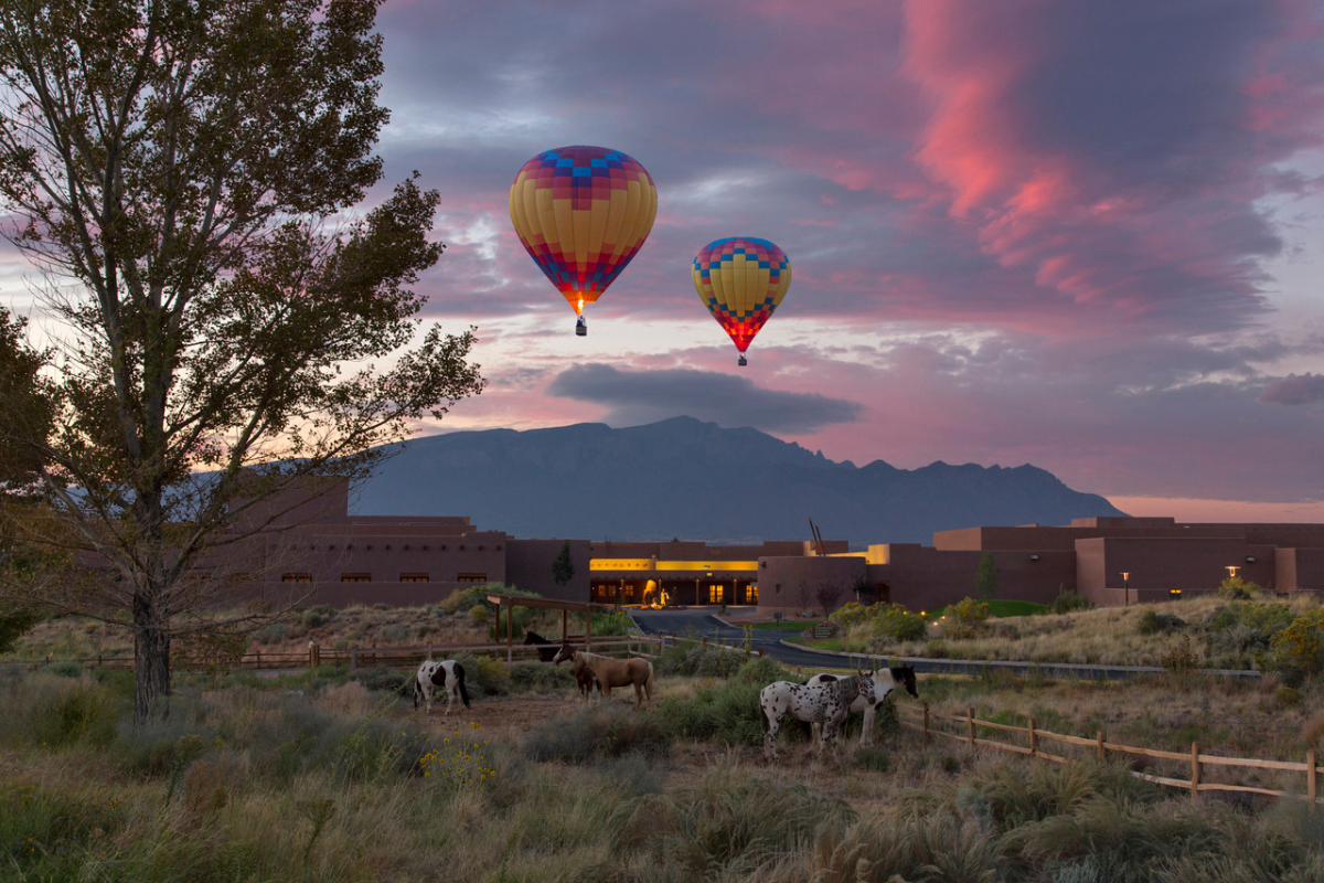 Hyatt Regency Tamaya Resort & Spa, located on the Santa Ana Pueblo, highlighted its sustainability programs Wednesday in recognition of Earth Day. (Courtesy photo)
