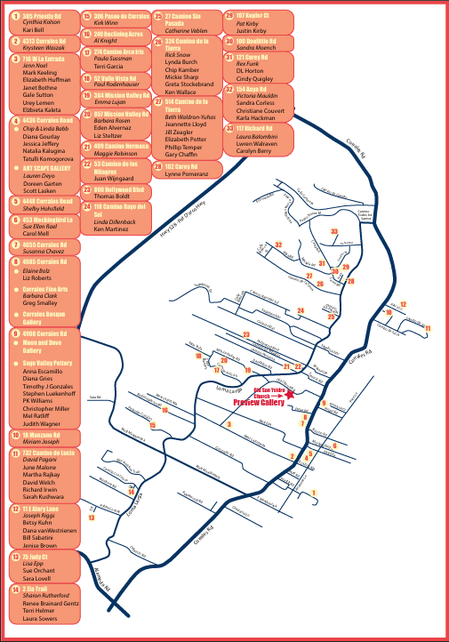 Corrales artists open their studios and homes to the public this weekend for the 28th annual Corrales Art Studio Tour.