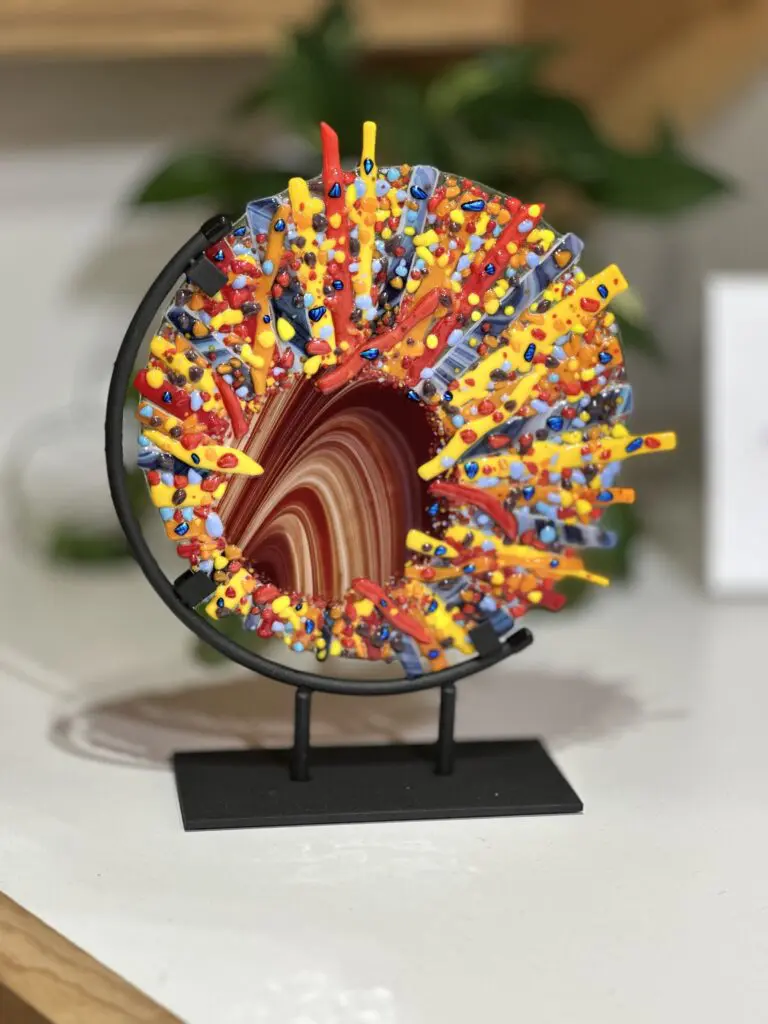 "Sunburst" by Robin Machholz.