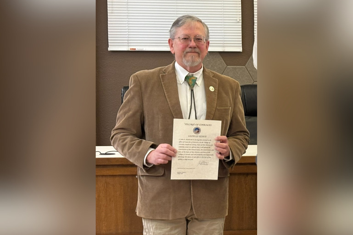 Corrales Village Councilor John Alsobrook II died Friday, village staff have announced. (Courtesy photo)