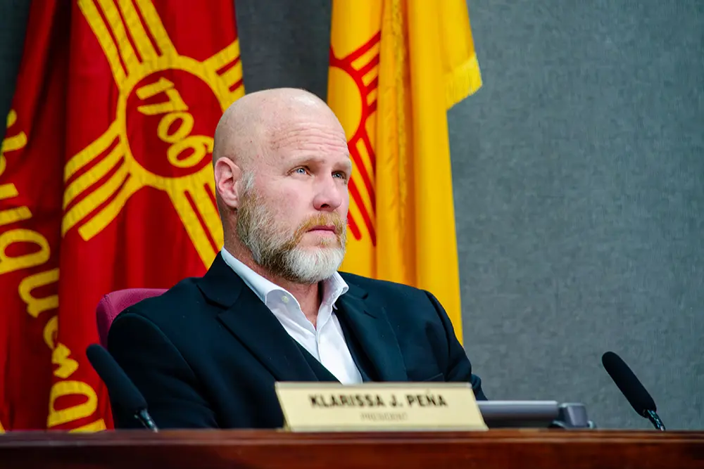 Council Vice-President Dan Champine is introducing amendments to the city charter to make the City Attorney and City Clerk separate from the administration and the council. (Jesse Jones)