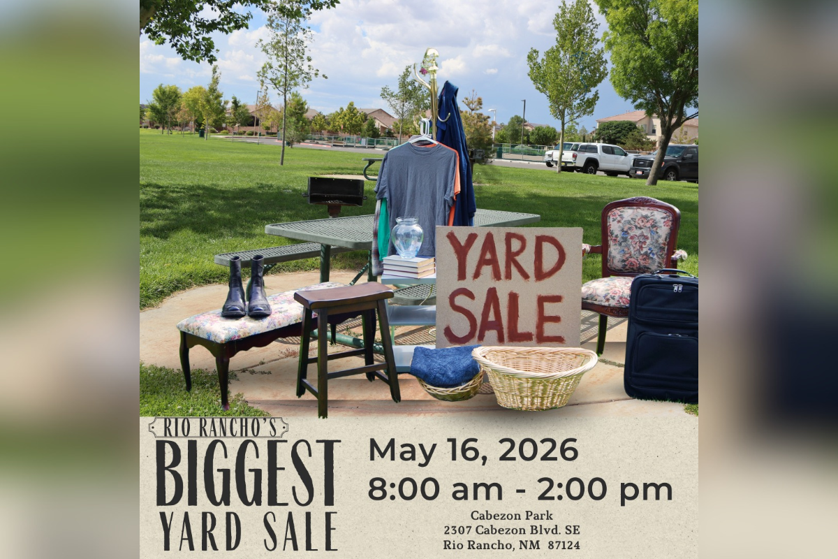 Rio Rancho residents looking for weekend plans in and around the City of Vision this weekend can expect a heavy dose of outdoor markets, community fundraisers and historical showcases.