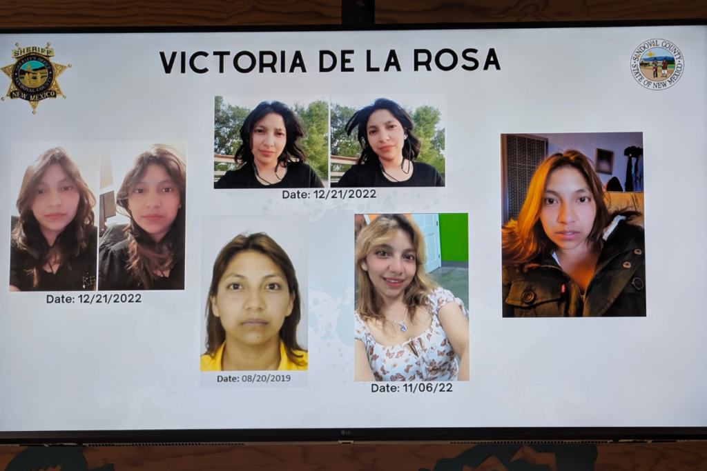 The woman whose body was found in the Cibola National Forest two years ago and known only as "Sandoval Star" has been identified as Victoria De La Rosa, a Mexican national who lived and worked in the Albuquerque area before her disappearance, Sandoval County Sheriff's Office announced at a press conference May 20. (Kevin Hendricks)
