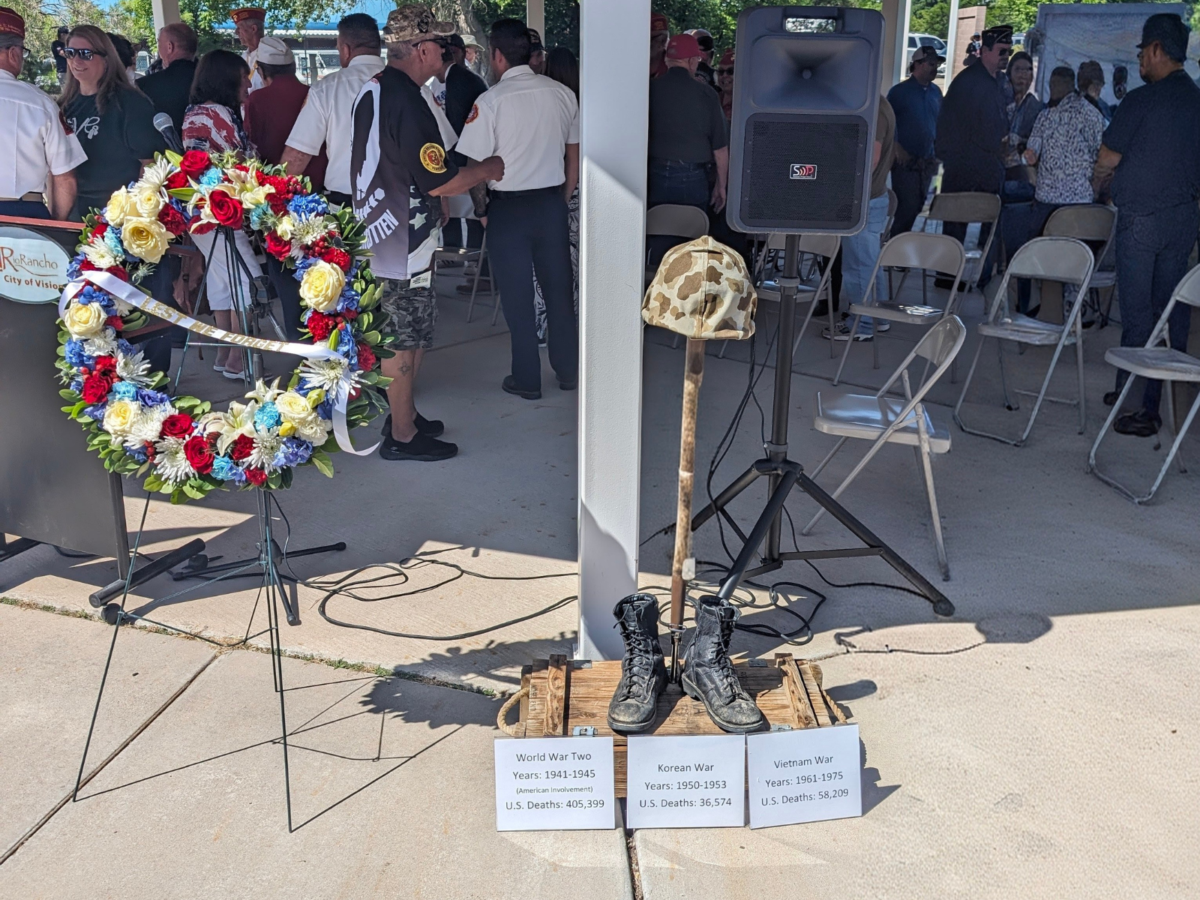 The weekend's anchor event is Rio Rancho's annual Memorial Day Ceremony on Monday, May 25 at 10 a.m. at Veterans Memorial/Monument Park, 950 Pinetree Rd. SE. The community ceremony includes a wreath-laying and tribute to fallen service members. Organizers ask attendees to arrive early for parking. (Kevin Hendricks)