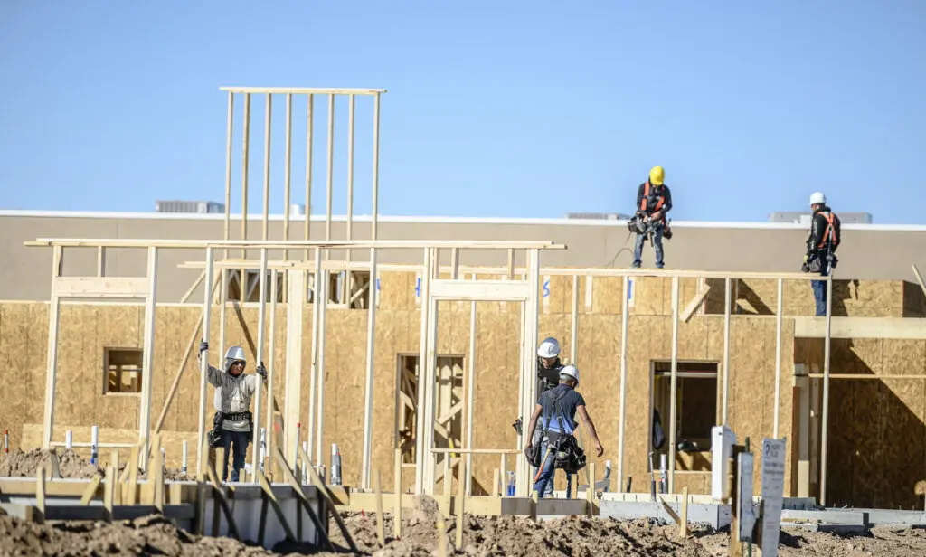 Homes still under construction at the Mesa del Sol complex are among the types of sites targeted by copper wire thieves, a problem the ordinance aims to address.
Photo by Roberto E. Rosales/City Desk Abq.