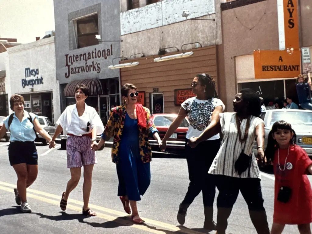 Attendees at WIMINFEST (Courtesy of Women in Movement in New Mexico)