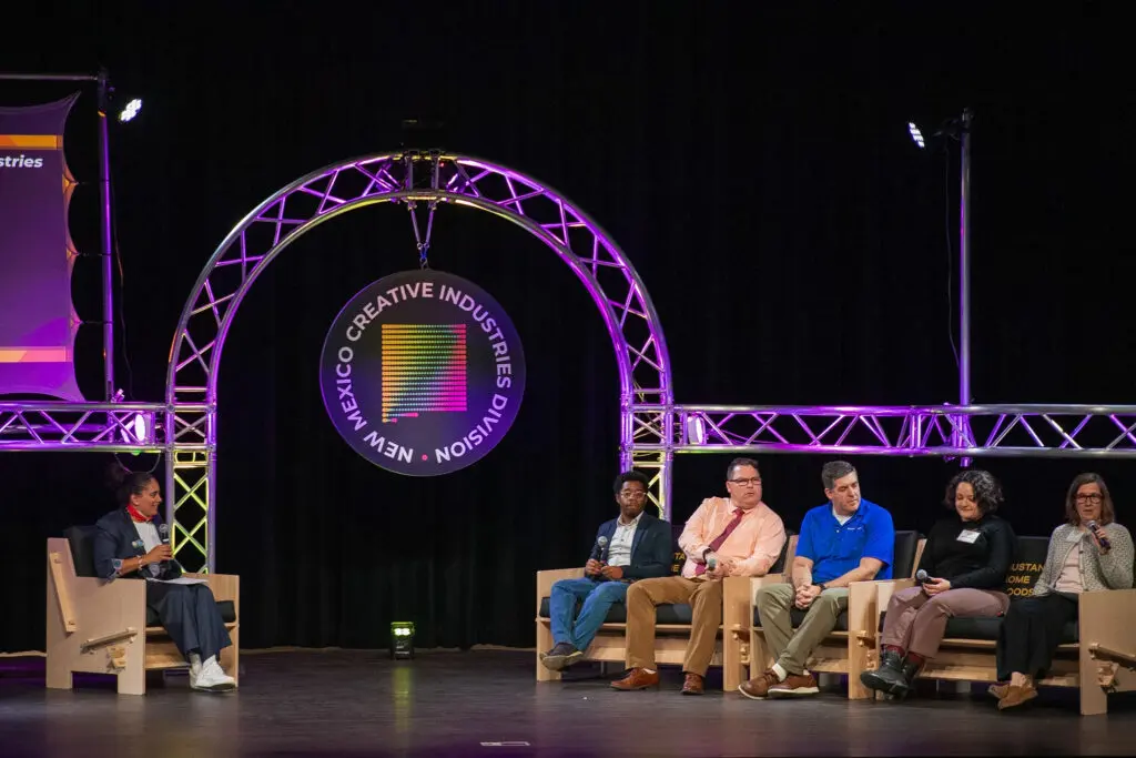 Panel at CreativeCon 2026 in Carlsbad (Courtesy of Creative Industries Division at Economic Development New Mexico)