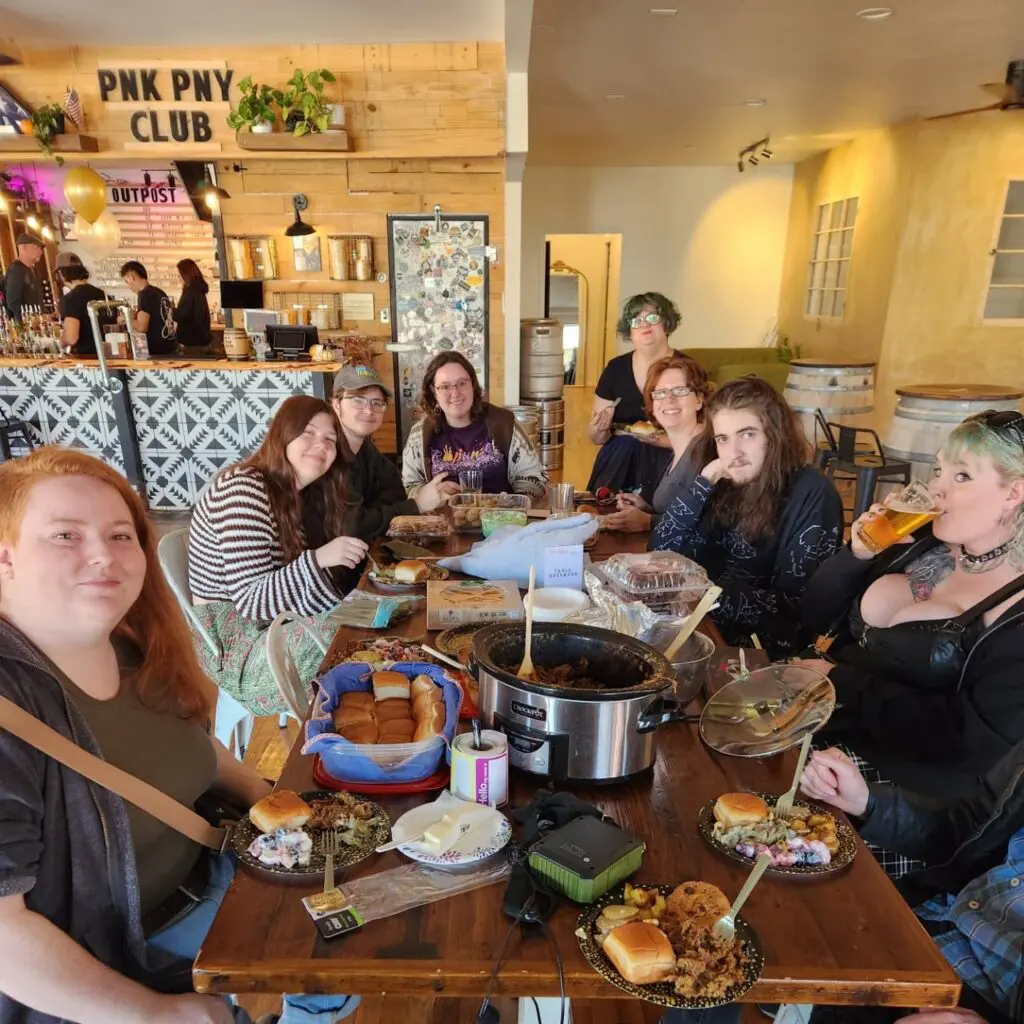A friendsgiving hosted by DARC (Courtesy of DARC)