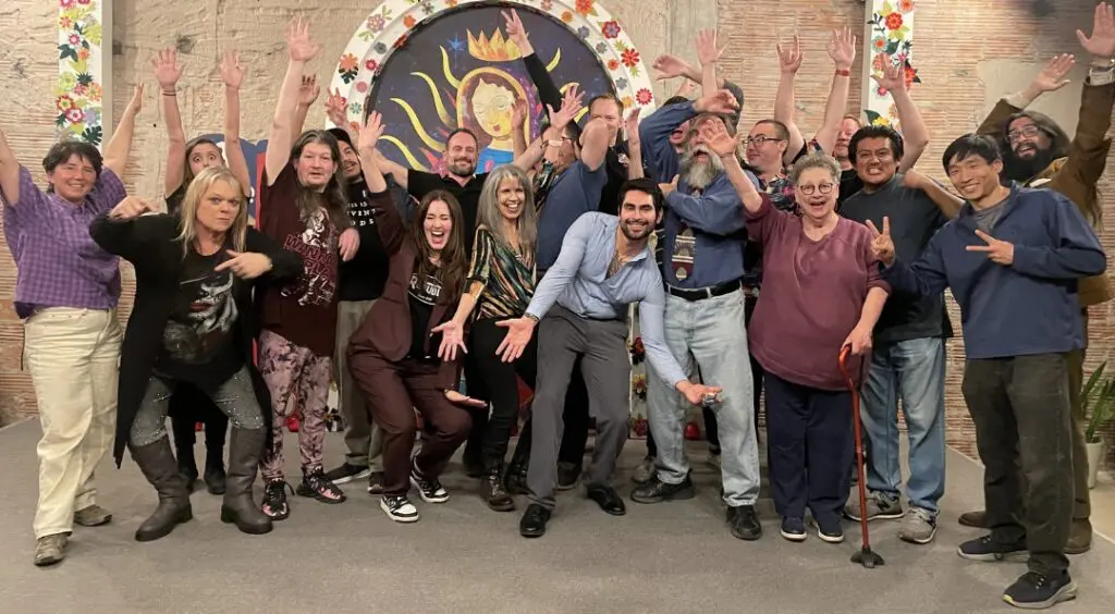 Students apart of the Improv New Mexico Student Showcase (Courtesy of Improv New Mexico)
