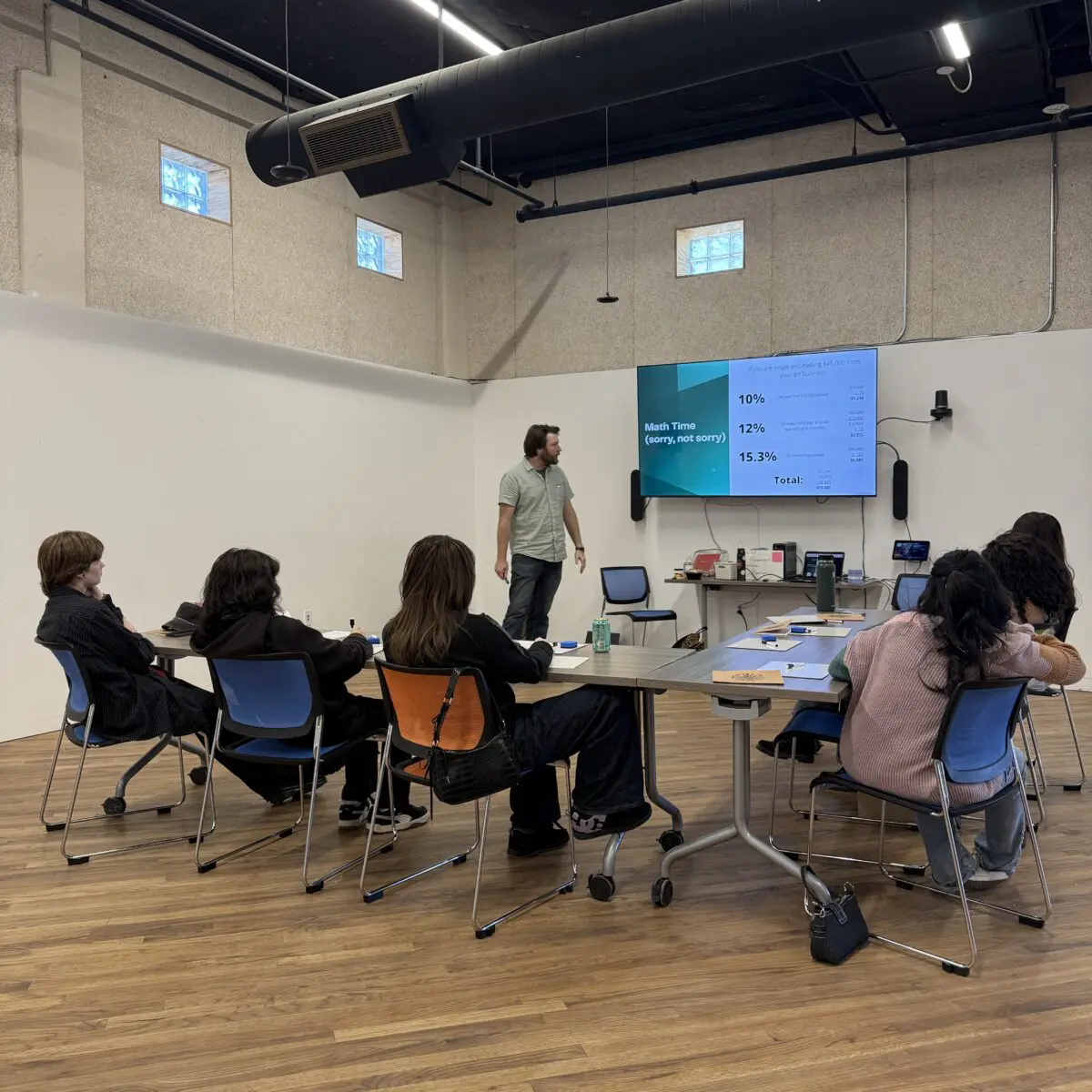 Create or die: Arts Hub teaches financial literacy to artists in weekend workshop