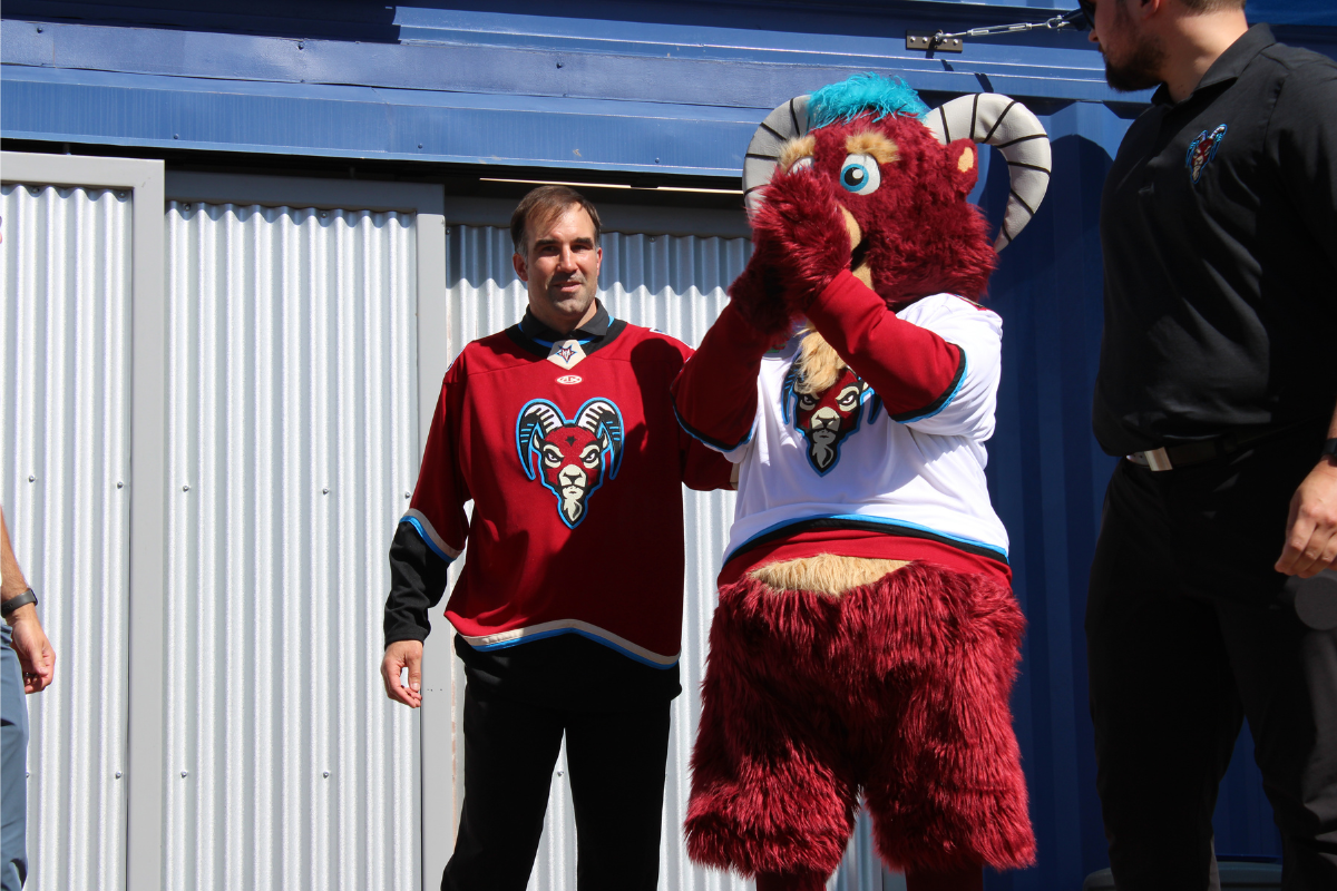 The New Mexico Goatheads answered the question fans have been asking since day one: Zack Stortini will be the first head coach in franchise history, the team announced Saturday at a packed reveal party at The Block in Rio Rancho. (Julian Paras)