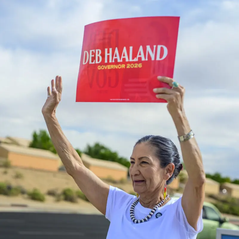 The morning after: Deb Haaland talks about being underestimated, her historic win and taking on Gregg Hull in November