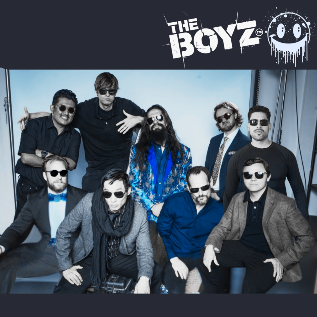  The Boyz™️_DED ASSSS™️Improv Show. Left to right: Brendan Barth, Benjamin Fuller, Kevin Chambers, Marc Esquibel, Tristan Notah, Hayden Arter, Ron Weisberg