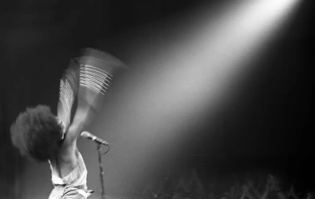 David Scheinbaum 
Erykah Badu, Sunshine Theater
2003
gelatin silver print
museum purchase
