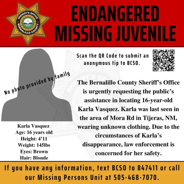 Missing Karla Vasquez