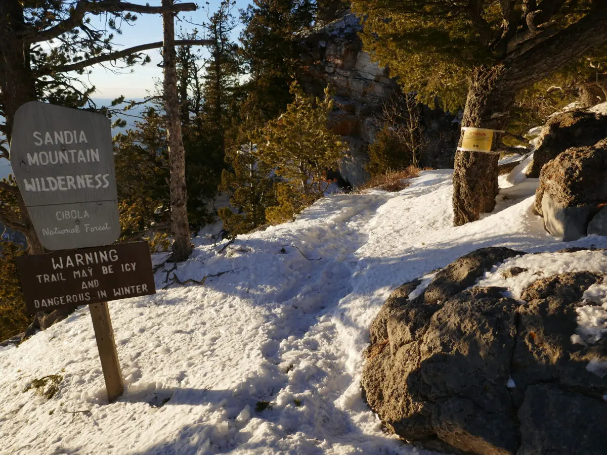 "2019--12 December--La Luz trail hike to Sandia Peak, east of Albuquerque" by LittleRoamingChief is licensed under CC BY 2.0.