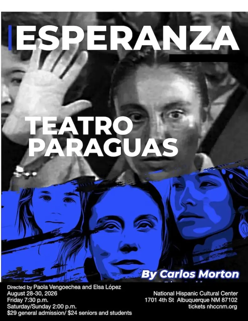 A graphic for Esperanza (Courtesy of Teatro Paraguas)