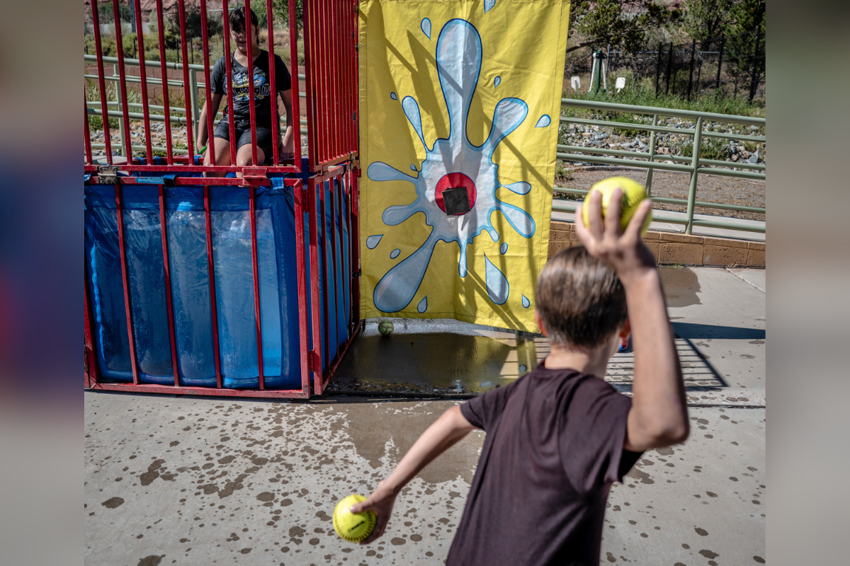 The Village of Tijeras celebrated their Route 66 Centennial this past Saturday with hundreds of folks attending to listen to live music, watch classic cars and shop through an arts & crafts show. There was even a waterslide for kids to cool off in the sizzling summer heat. Music entertainment was provided by Tripple-X Photo by Roberto E. Rosales for the Paper