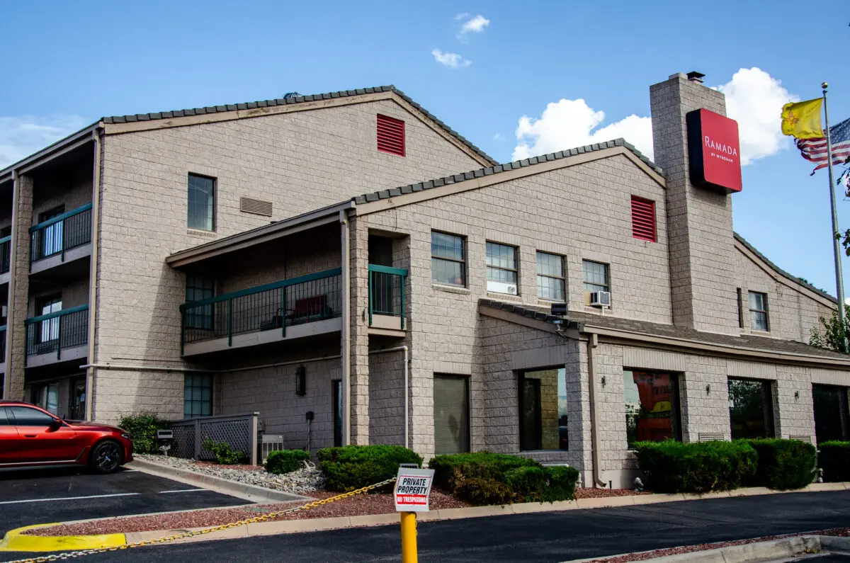 The former airport-area hotel at 2300 Yale Blvd. SE now houses an overnight drug treatment program. The Albuquerque City Council will vote Aug. 17 on whether to uphold its permit and require the 210-bed facility to make security improvements within 60 to 90 days. (Jesse Jones)
