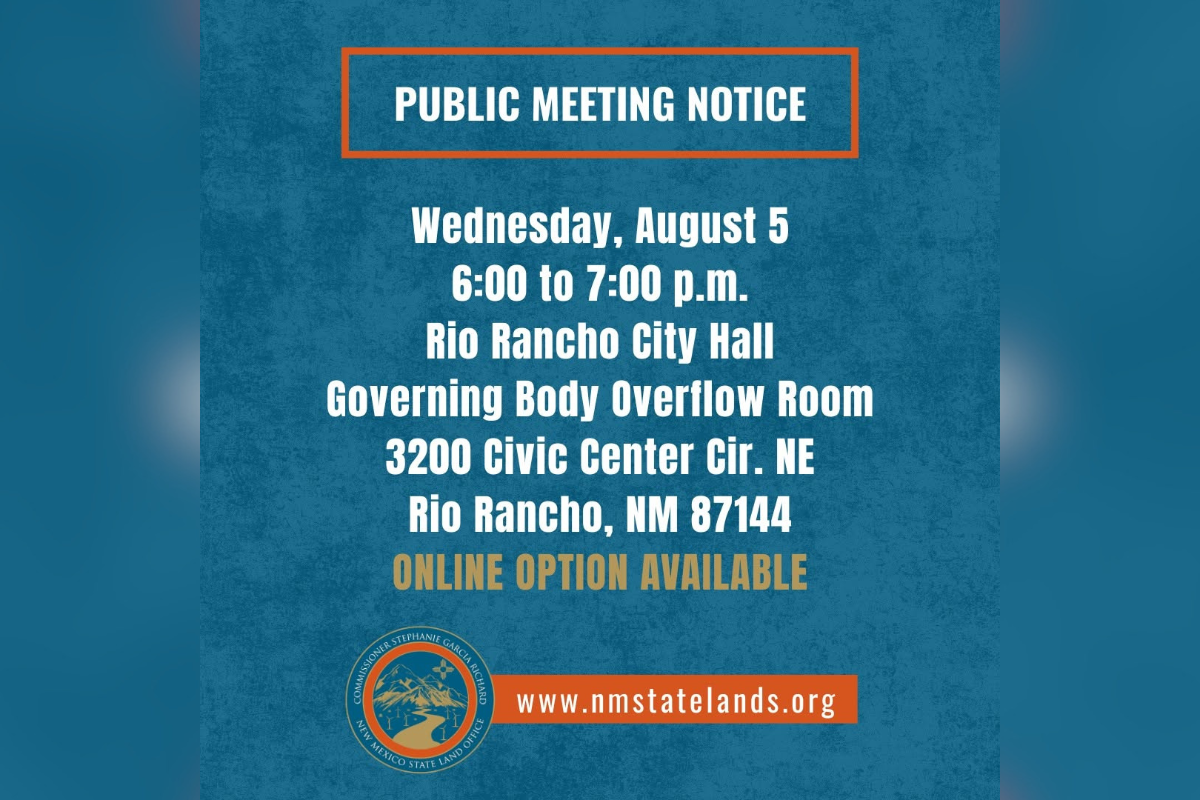 More than 300 acres of state trust land tucked into Rio Rancho's Cleveland Heights area could soon shift from public hands to private development, and the New Mexico State Land Office wants residents to weigh in first.