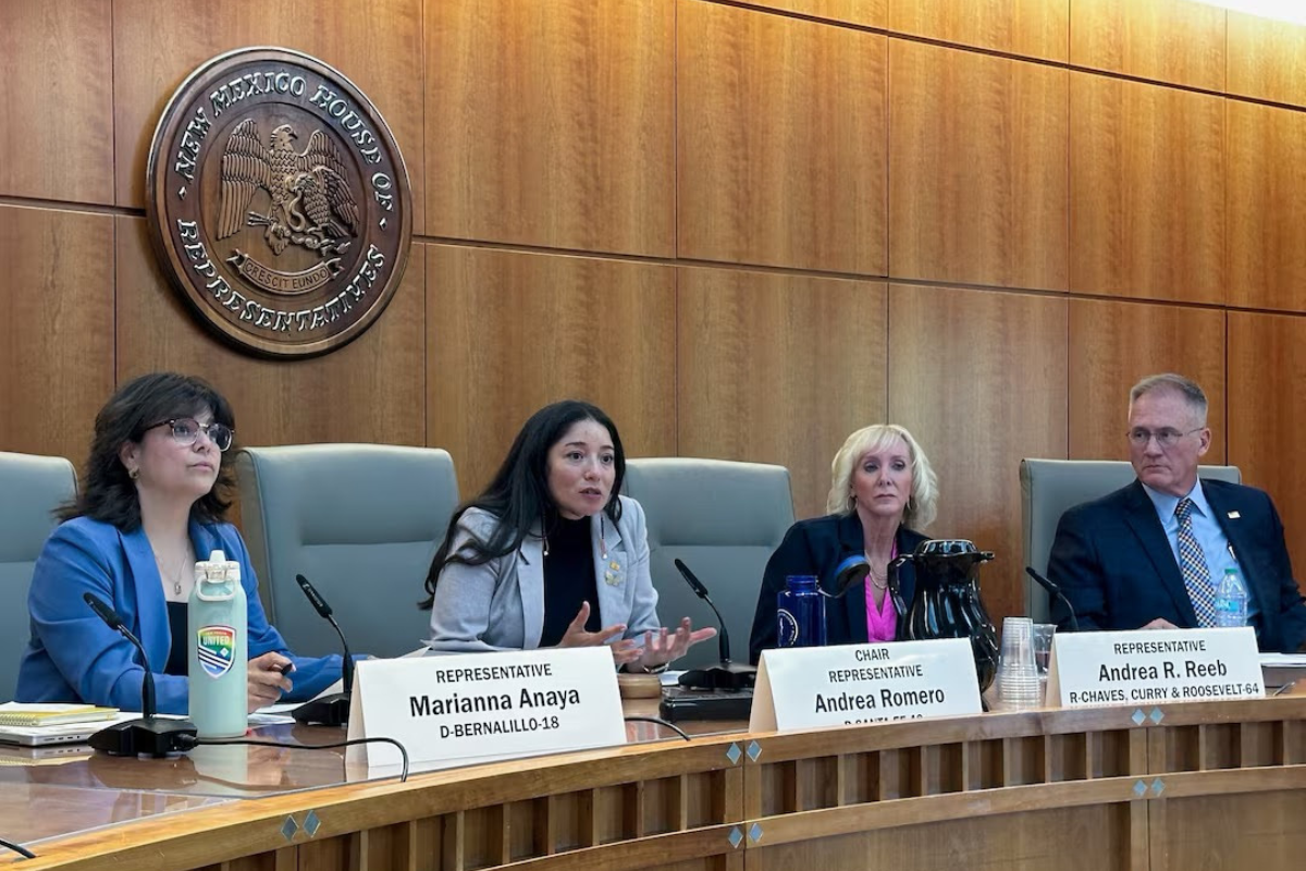 From left, Marianna Anaya, Chair Andrea Romero, Andrea Reeb and Bill Hall were appointed in February to serve on the Survivors' Truth Commission. (Courtesy photo)