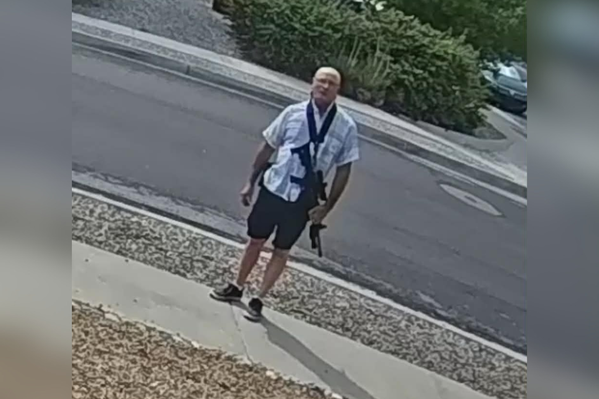 A heavily armed man is still walking around Ventana Ranch, and the Bernalillo County Sheriff's Office wants residents to keep their distance if they spot him. Reports of the man walking the neighborhood came in Monday and as of 2 p.m. Tuesday, BCSO is still searching for him.