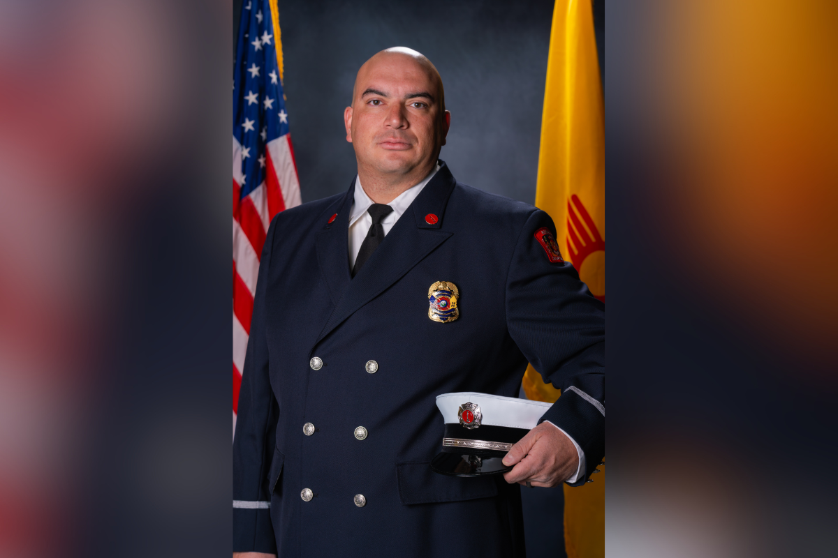 The Bernalillo Town Council has named Bryan Picchione as the next fire chief. (Courtesy photo)