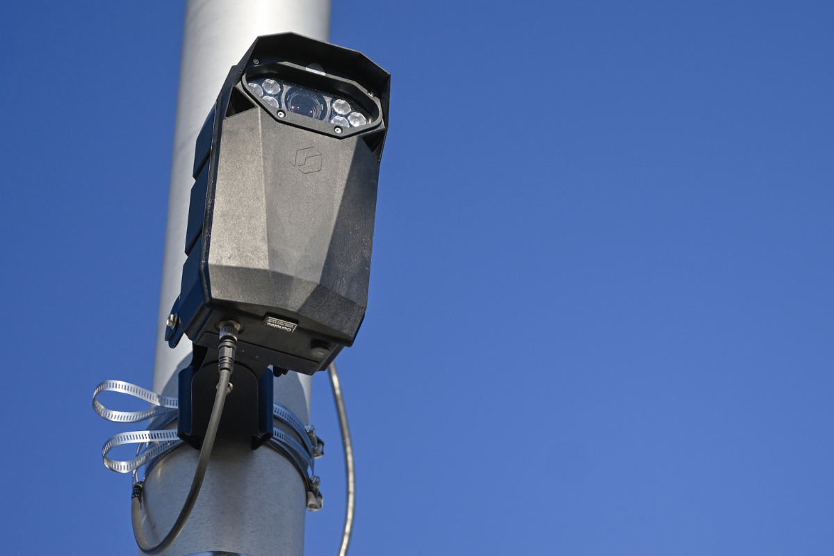 Rio Rancho's automated license plate reader network has grown to 19 cameras citywide, and police say the system — all of it run through vendor Flock Safety — is paying off in stolen vehicle recoveries and arrests. (Roberto E. Rosales)