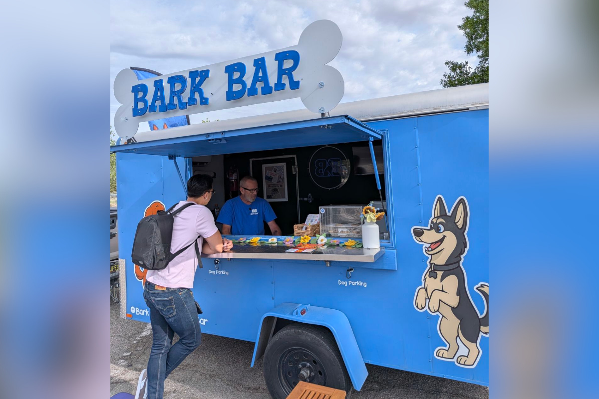 There's a food truck rolling through Rio Rancho and Albuquerque where the entire menu is off-limits to people. Bark Bar, launched about six months ago by Chad Rutter, serves handmade "pup cups" and treats built exclusively for dogs — and the owner believes it's the first business of its kind in the state. (Kevin Hendricks)