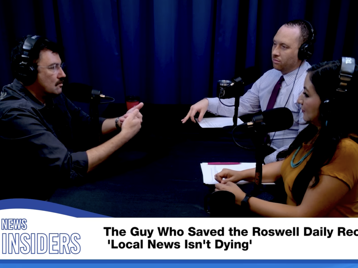 KRQE Podcast: The Guy Who Saved the Roswell Daily Record: 'Local News Isn't Dying'