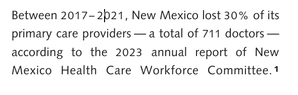 Excerpt from Think New Mexico Report