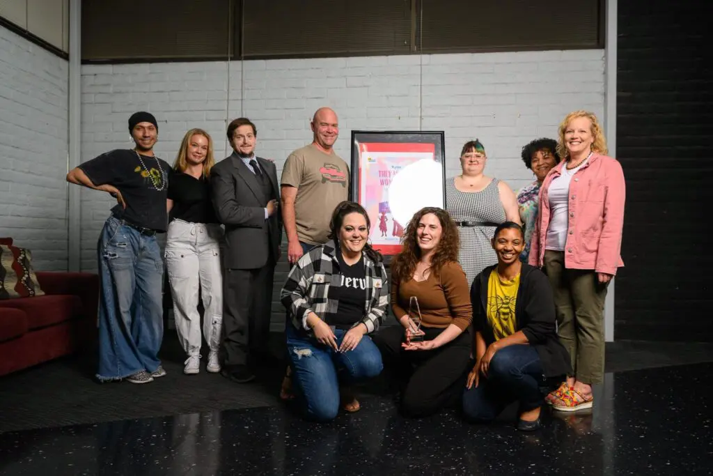 Cast and crew of They Must Be Women Now (Photo by Broken Chain)