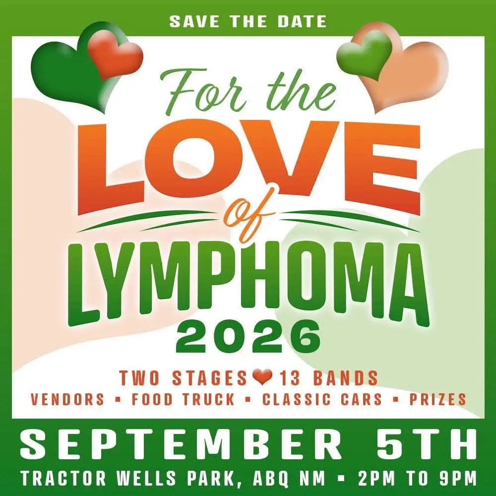 For the Love of Lymphoma flyer (Courtesy of For the Love of Lymphoma)