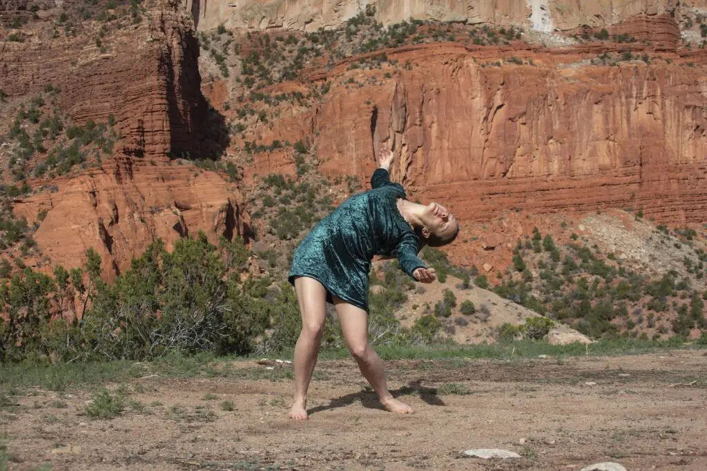 A dancer from Keshet. (Photo by Pat Berrett, courtesy of Keshet Dance Company & Center for the Arts)