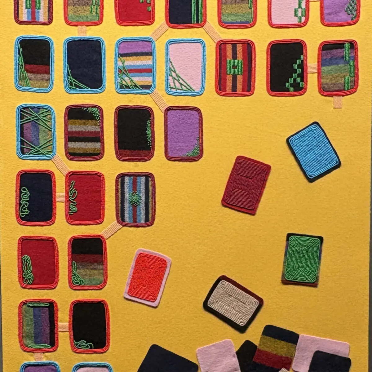 3 Questions with ABQ abstract artist Alex Ponca Stock