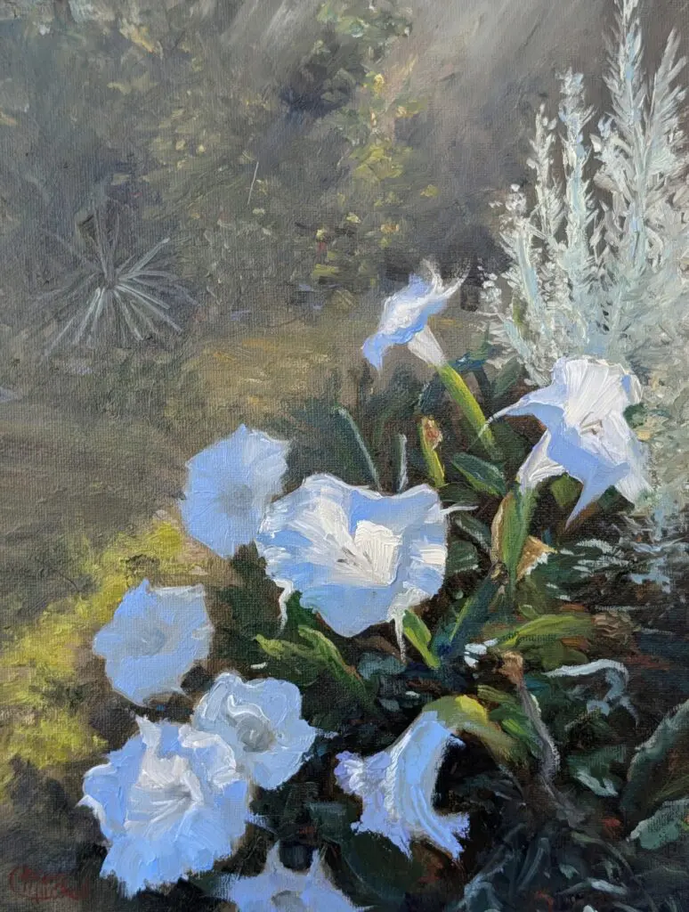 Datura at Dawn by Claudia Mitchell (Courtesy of Claudia Mitchell) 