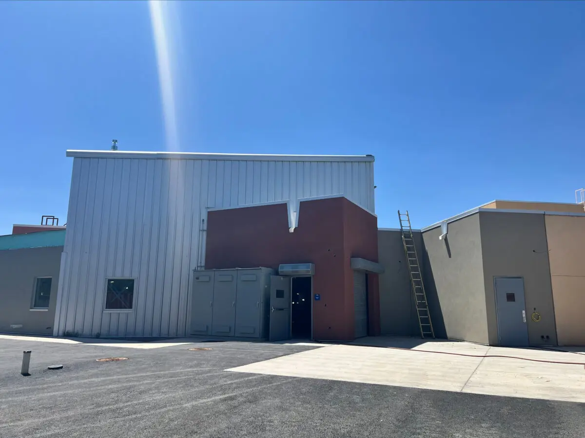 The new Delicious New Mexico Aggregation Center being built (Courtesy of Delicious New Mexico)