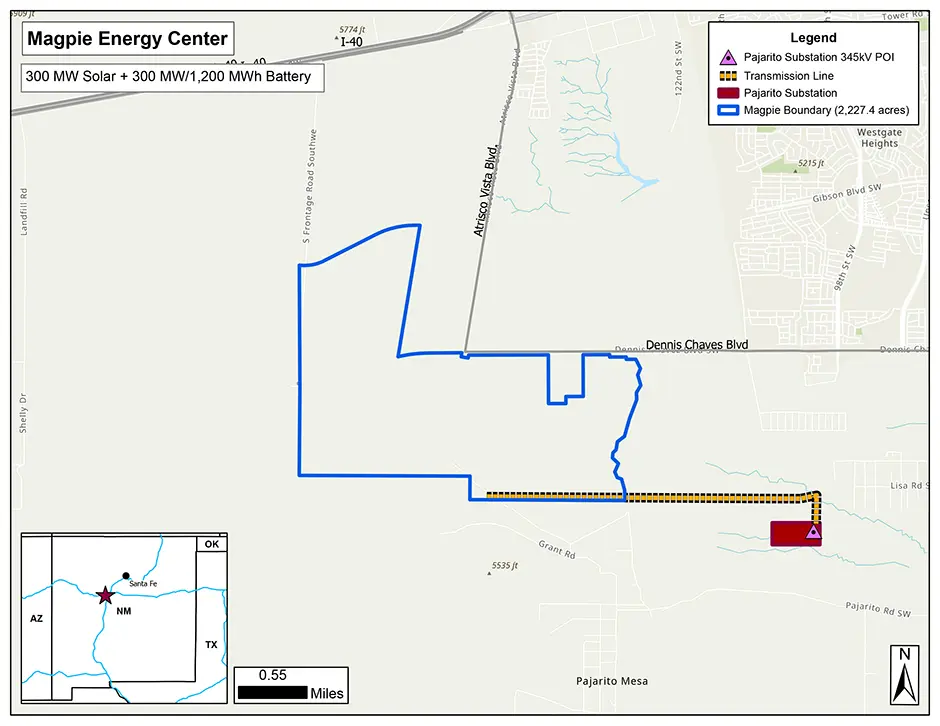 (Map courtesy of NextEra Energy Resources)