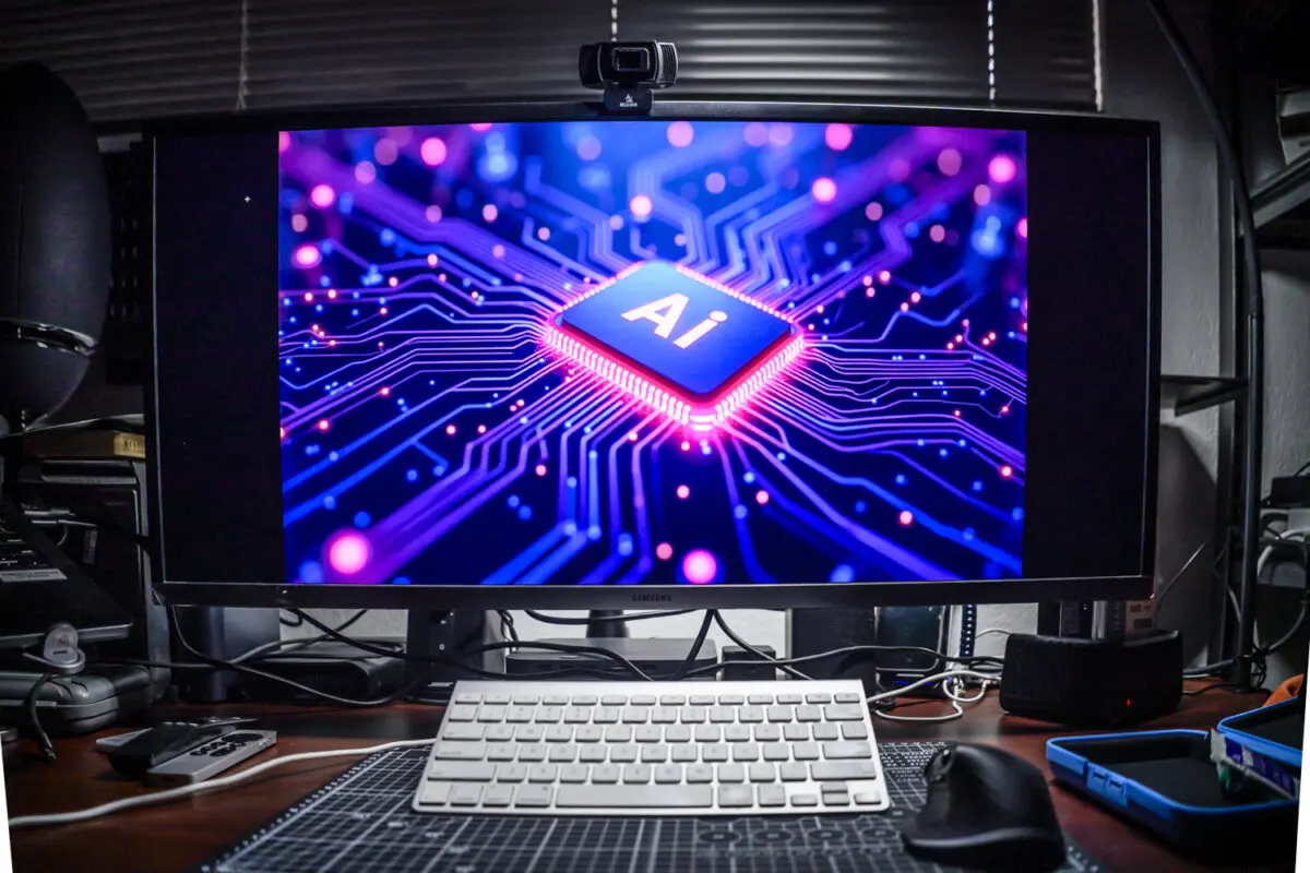 Photo illustration on Artificial intelligence Photo by Roberto E. Rosales for the Paper