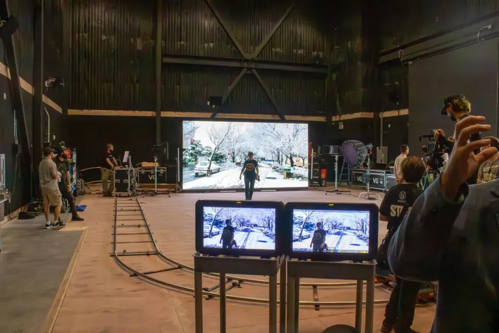 One of the sound stages at CNM's Film and Digital Media Training Center (Photo by Sara Atencio-Gonzales) 