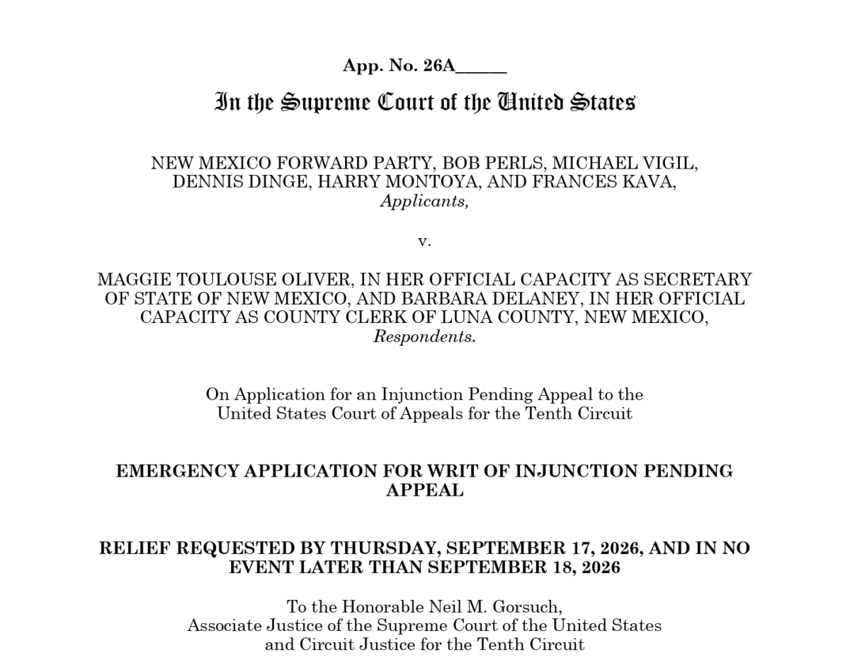 Forward Party SCOTUS petition