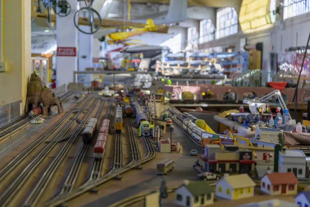 Inside of the WHEELS Museum (Courtesy of the WHEELS Museum)